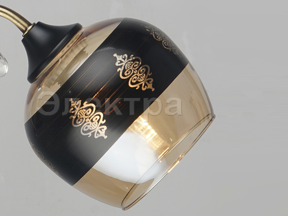 Светильник 03499-0.3-02 AB+BK     ELEKTRA