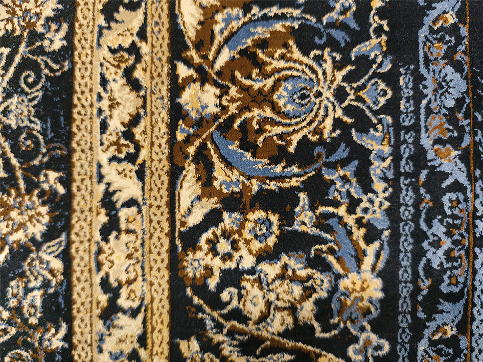 Ковер HASHT BEHESHT 060X100 VNHA003 DARK BLUE   FARRAHI
