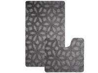 Набор ковриков для ванной CLASSIC 50X80+40X50 CLT202003-GREY-172   BANYOLIN HALI