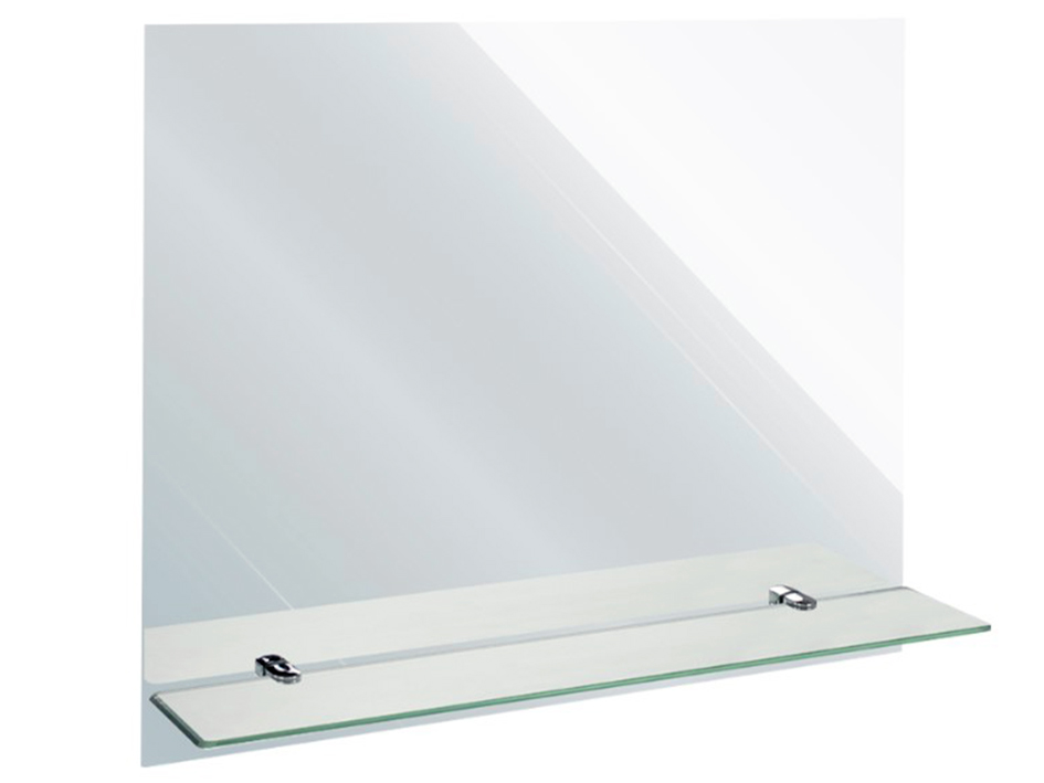 Зеркало 600*500 мм прямоугольное с полкой 600 мм 40131  САНАКС 