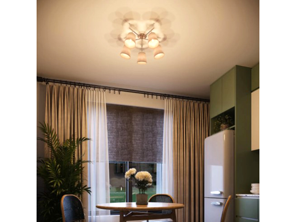 Светильник  FR5145CL-05CH FREYA   ФАКЕЛ