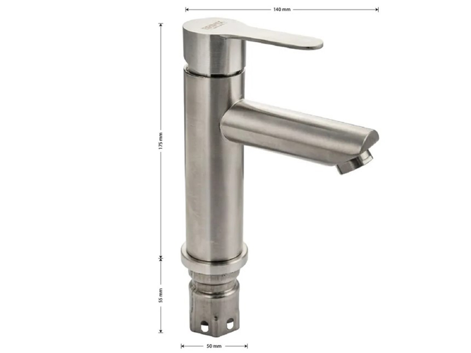 Смеситель для умывальника сатин 9351 BRIMIX  САНАКС 