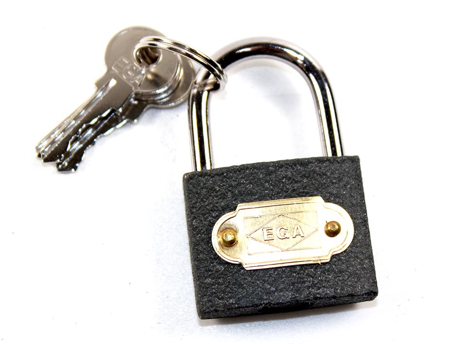 Замок серый 32 навесной 1/6/240