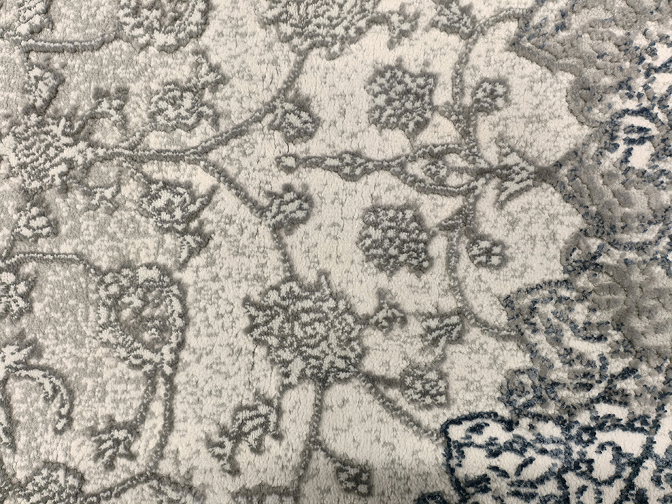 Ковер ASTER 060X100 A5557B CREAM-BLUE  FDS OZ KAPLAN 
