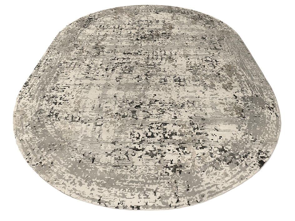 Ковер DAHLIA 200X290 0590A CREAM GREY ОВАЛ  FDS OZ KAPLAN 