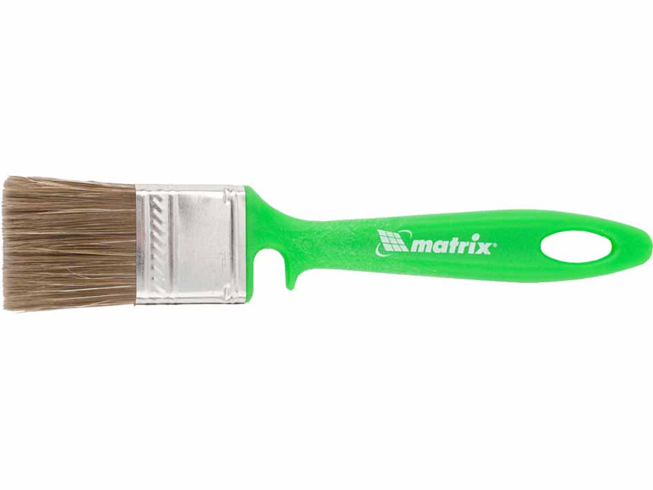Кисть флейцевая 35*10мм РАБОТЫ ПО ДЕРЕВУ            MATRIX Color