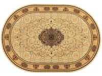 Ковер BARZIN 160X230 CHAKAVAK CREAM ОВАЛ   FARRAHI