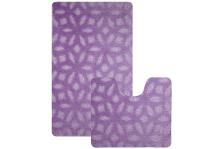 Набор ковриков для ванной CLASSIC 50X80+40X50 CLT202003-LILAC-170   BANYOLIN HALI