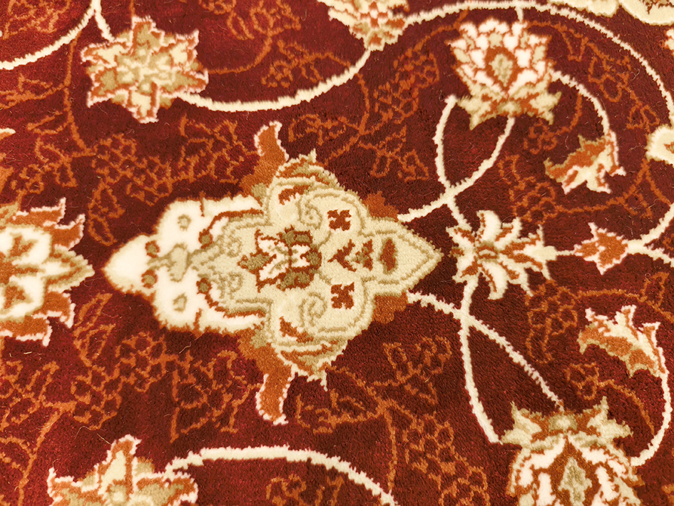 Ковер TAJMAHAL 200X290 TJ306 RED/CREAM ОВАЛ  FDS OZ KAPLAN 