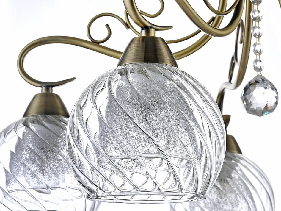 Светильник  FR2662-PL-05-BZ FREYA   ФАКЕЛ