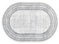 Ковер INFINITY SILK 70X120 02711A GREY ОВАЛ   PREMIER HALI