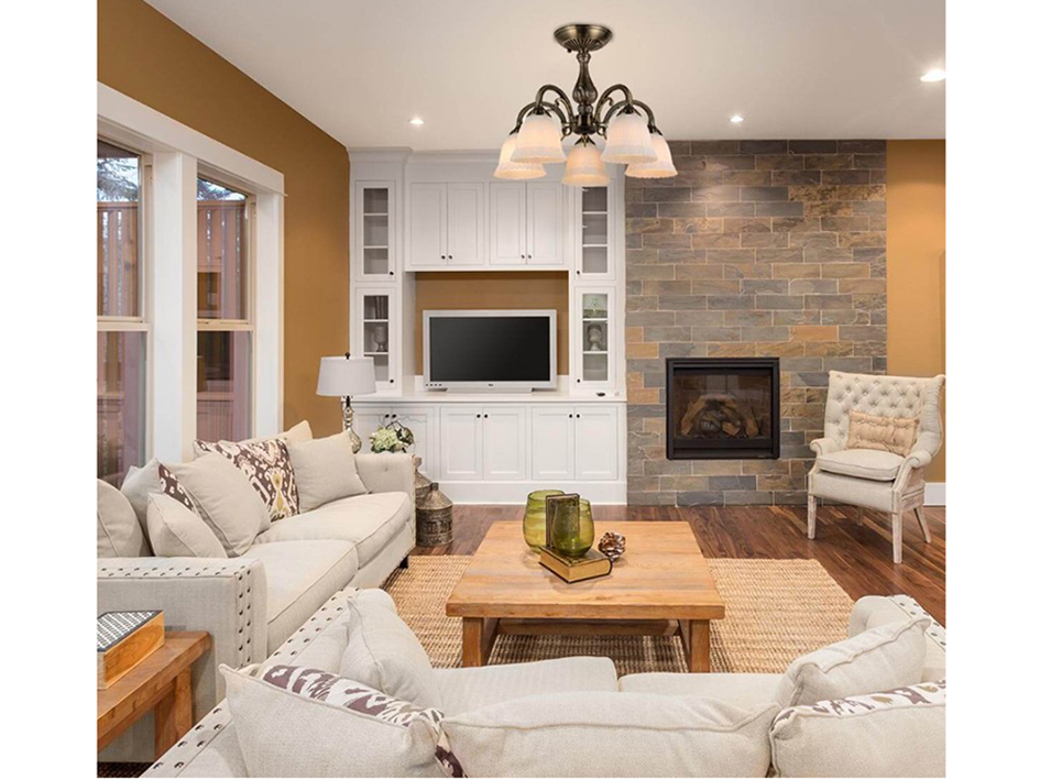 Cветильник 1114/5PL BRONZE  ESCADA