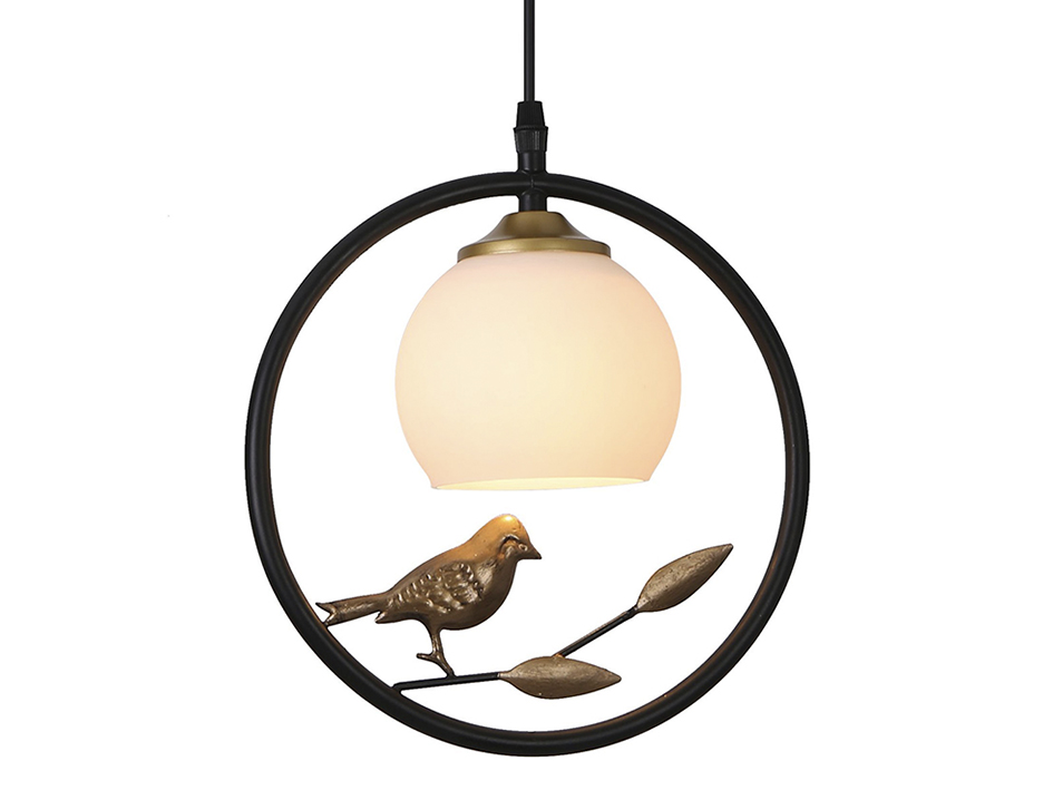 Cветильник 1113/1S BLACK/GOLD  ESCADA