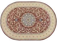 Ковер DAMOON 150X225 DM009 RED ОВАЛ   FARRAHI
