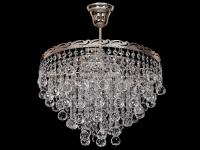 Люстра  Хрустальная Капель ШАР-30 НИКЕЛЬ      ХРУСТАЛЬНОЕ НЕБО