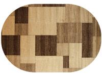 Ковер TWIST 160X230 13027/140 ОВАЛ   KARPETOFF