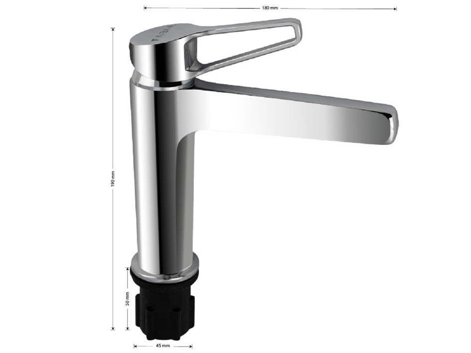 Смеситель для умывальника 9732  FABIO  САНАКС 