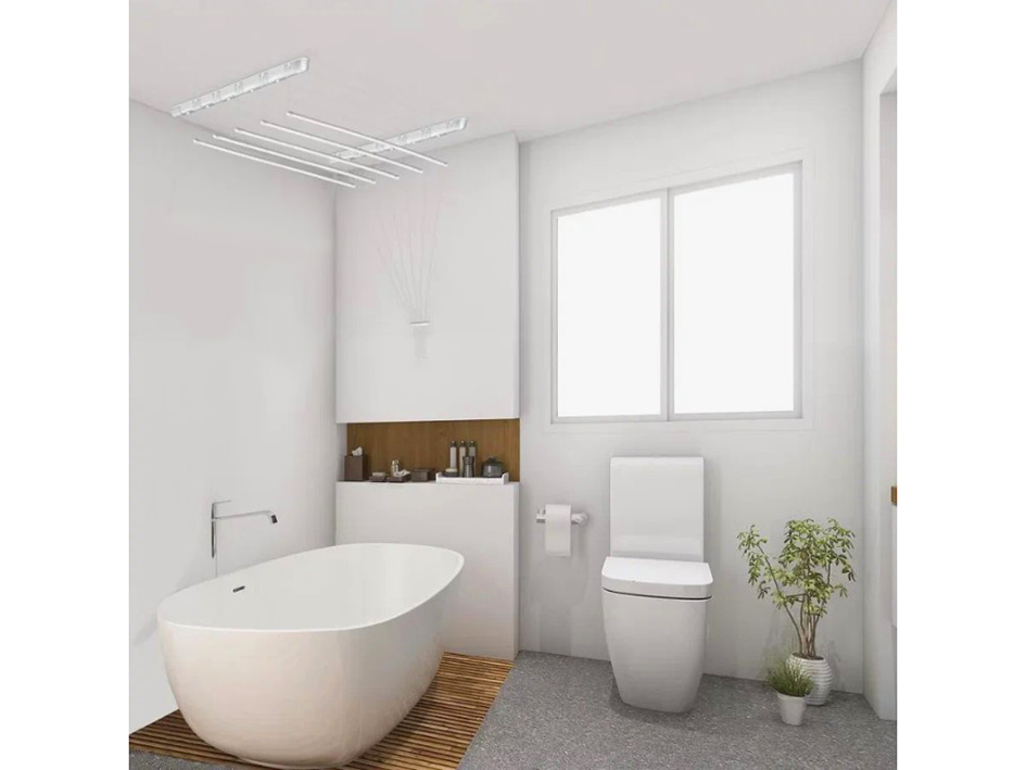 Сушка для белья 1.6м Лиана потолочная белая  ARVAD GROUP