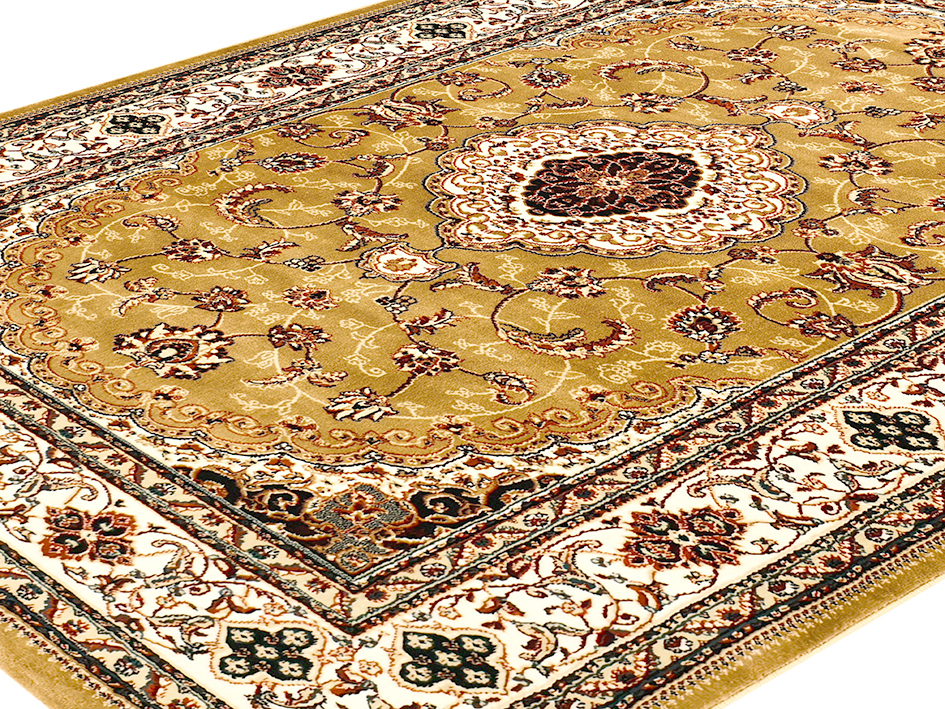 Ковер TAJMAHAL 200X290 TJ300 MUSTARD/CREAM  FDS OZ KAPLAN 