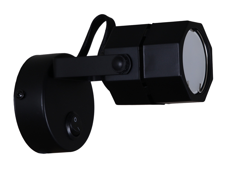 Светильник 16021-9.5-001 CT MR16 BK      ELEKTRA