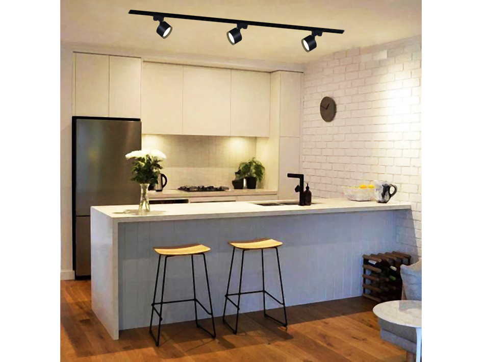 Светильник трековый 53006-9.3-001 LD GX53 BK     ELEKTRA