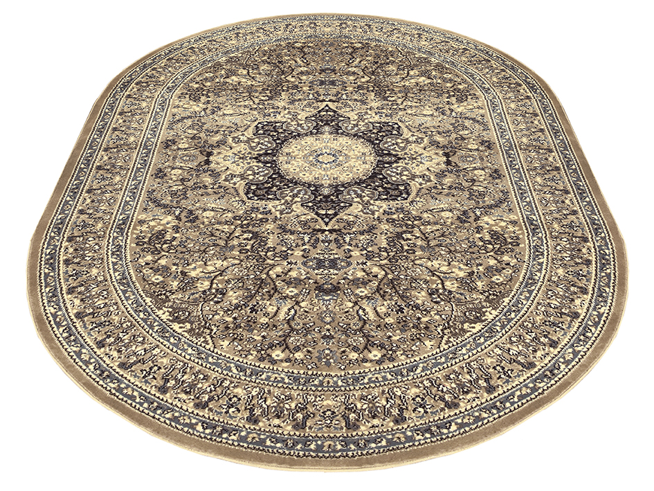 Ковер GULENDAM 160X230 11605B D.BEIGE ОВАЛ   PREMIER HALI
