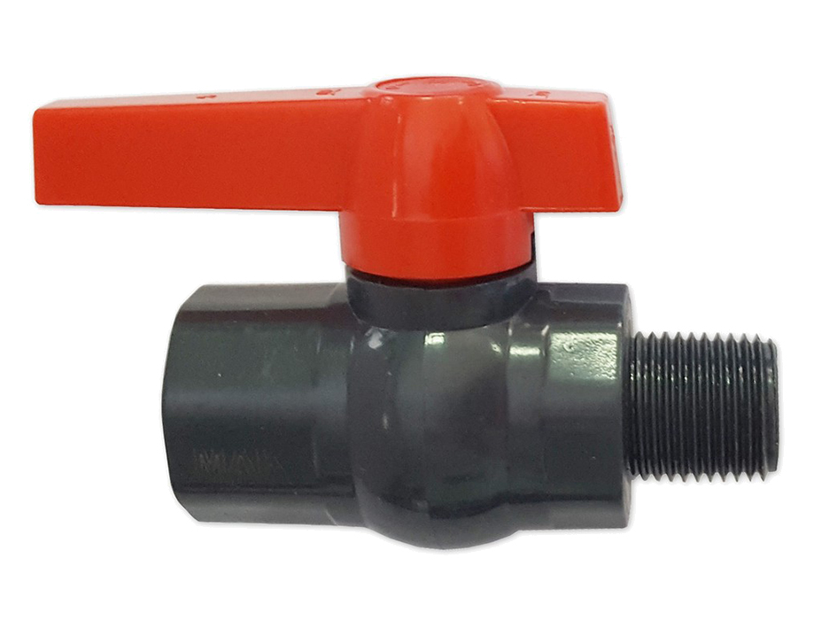 Кран шар.1/2 г/ш ручка АБС-пластик 471 МАК  САНАКС