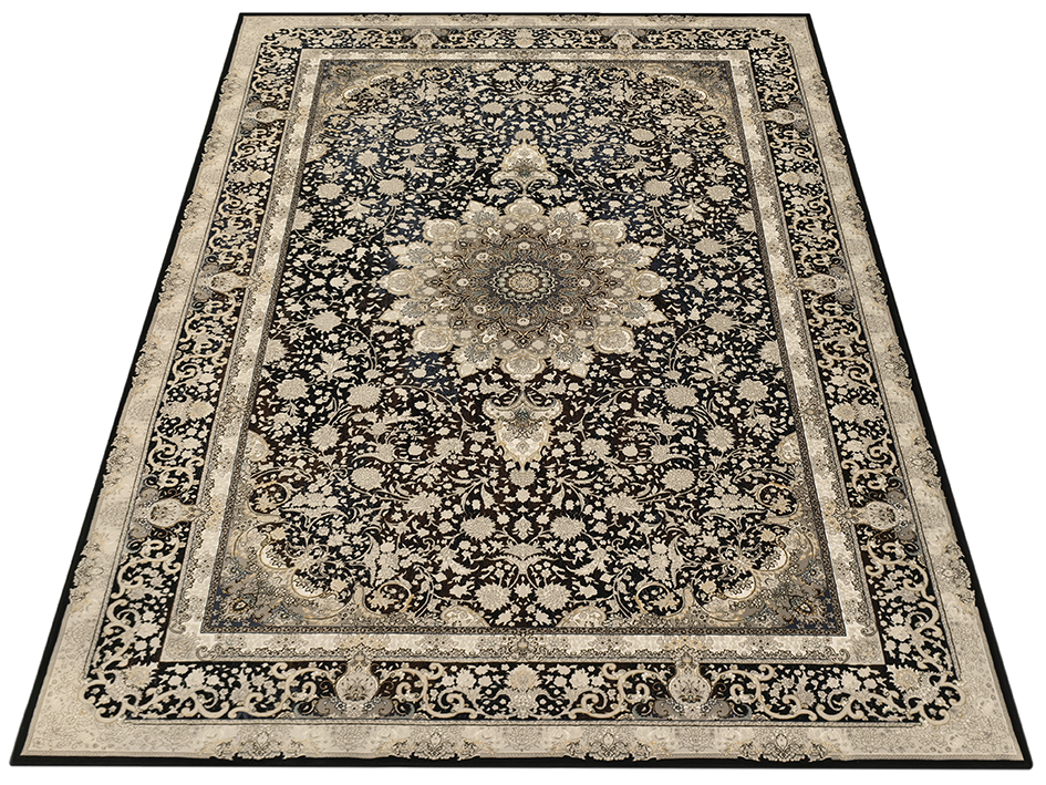 Ковер HASHT BEHESHT 100X150 VNHA006 DARK BLUE   FARRAHI