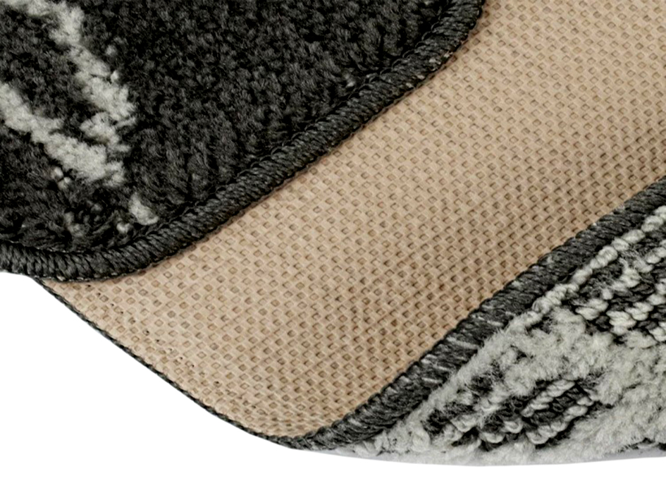 Набор ковриков для ванной CLASSIC 55X90+45X55 CLC10202004-BLACK   BANYOLIN HALI