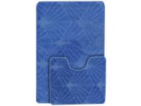 Набор ковриков для ванной CLASSIC 50X80+40X50 CLT202004-BLUE-162   BANYOLIN HALI