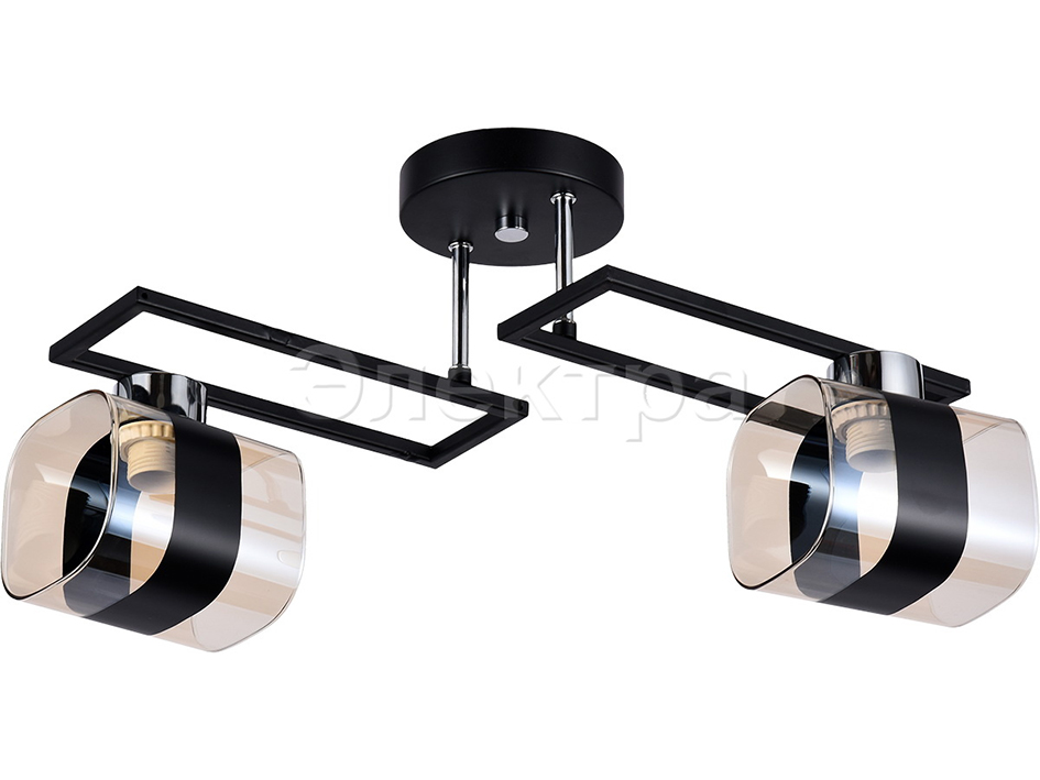 Светильник 21130-0.3-02 BK+CH     ELEKTRA