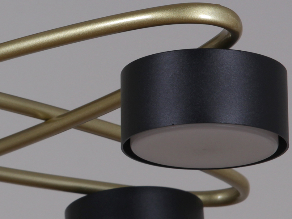 Светильник 06658-0.3-04 GD+BK GX53      ELEKTRA  