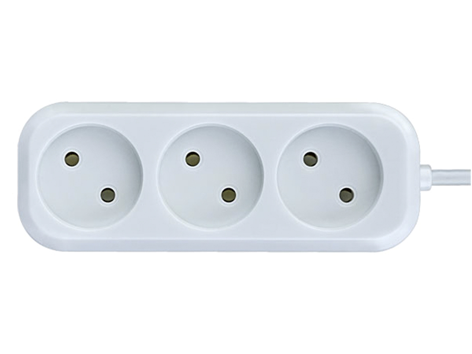 Удлинитель 1.5м 3гн б/з белый  PERFEO Удлинитель 1.5м 3гн б/з белый  PERFEO