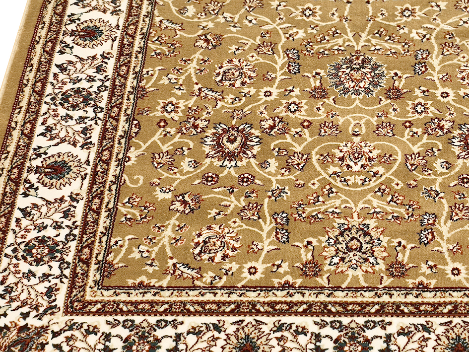 Ковер TAJMAHAL 120X180 TJ301 MUSTARD/CREAM  FDS OZ KAPLAN 