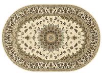 Ковер TAJMAHAL 160X230 TJ305 CREAM/CREAM ОВАЛ  FDS OZ KAPLAN 