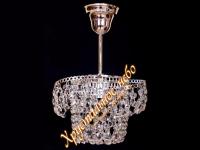Люстра   Вектор №1 ЗОЛОТО     ХРУСТАЛЬНОЕ НЕБО