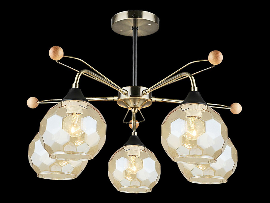 Светильник 02018-0.3-05 AB+BK     ELEKTRA