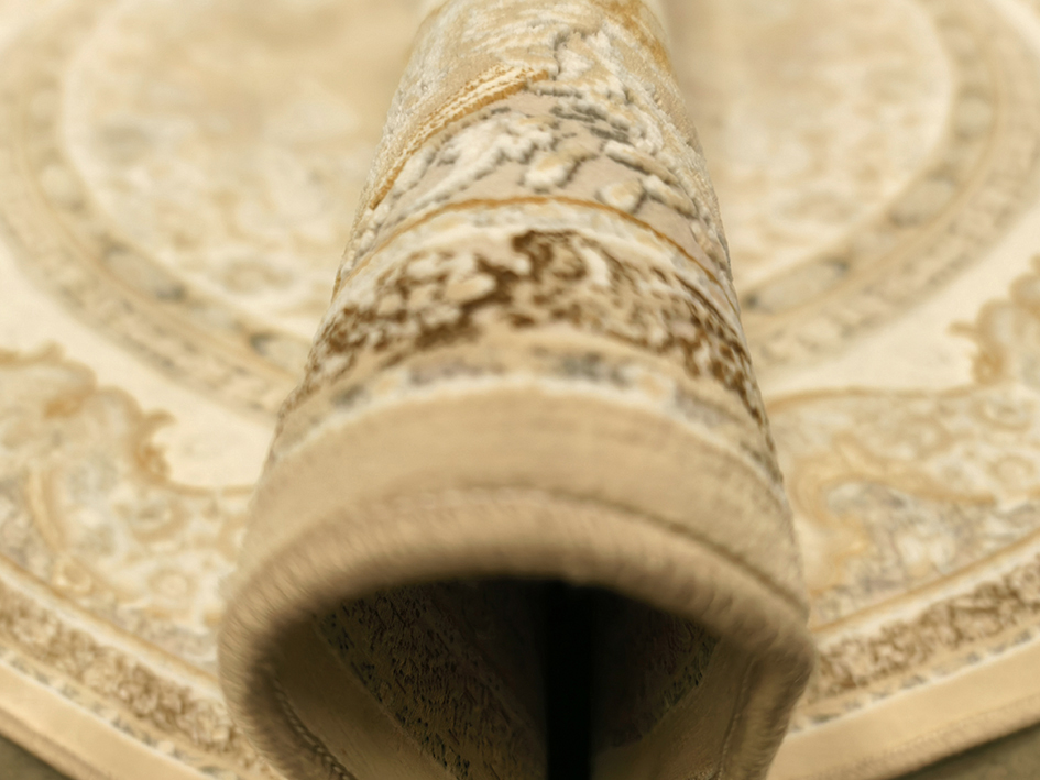 Ковер ARMAN 120X120 POUYA BEIGE КРУГ   FARRAHI