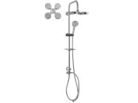 Душевая стойка тропический душ с двумя лейками 3059 МАК  САНАКС  