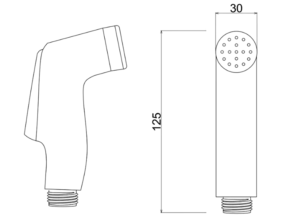 Лейка гигиеническая LE11 РМС