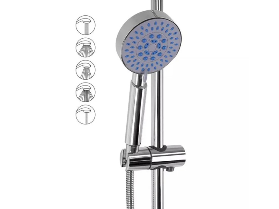 Душевая стойка тропический душ с кругл. лейками 3013 OSKAR  САНАКС 