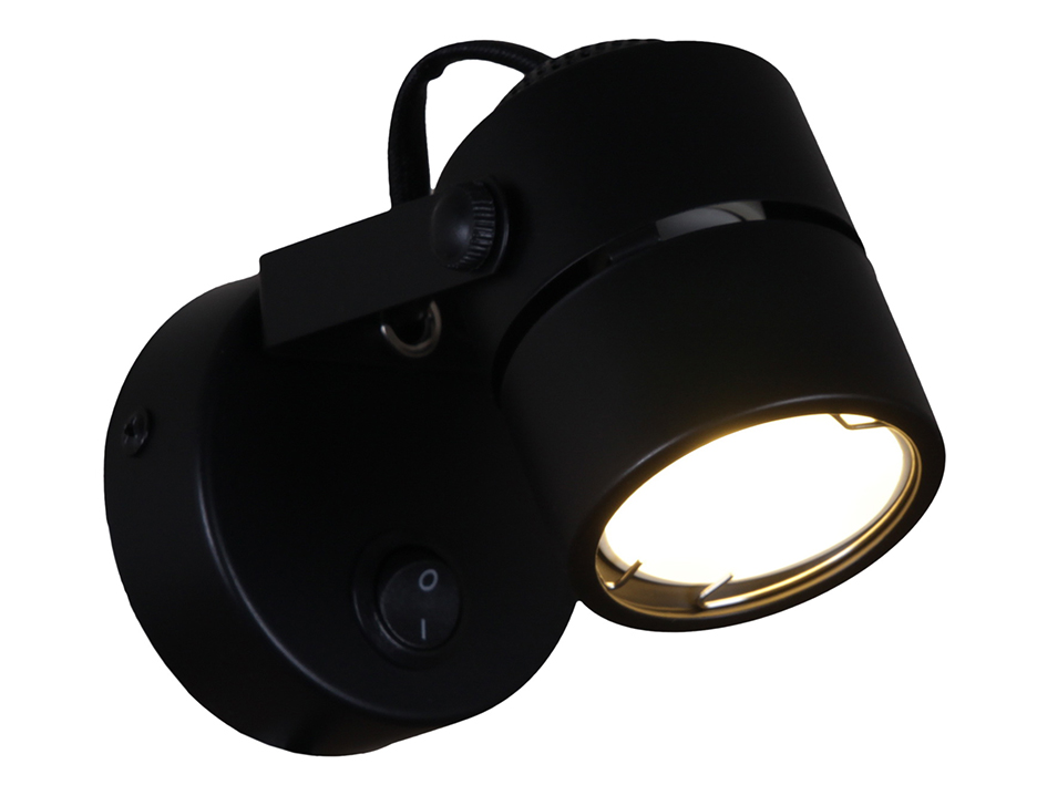 Светильник 16020-9.5-001 CT MR16 BK      ELEKTRA