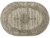 Ковер LISA 160X230 B5328A L.GREY-MUSTARD ОВАЛ  FDS OZ KAPLAN 