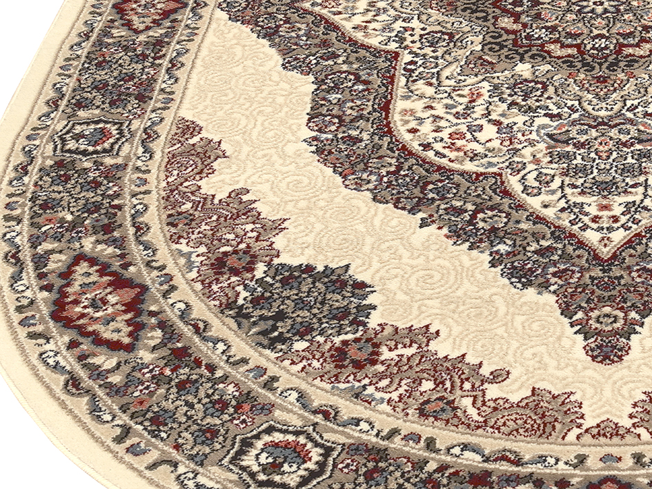 Ковер GULENDAM 240X340 11671A CREAM ОВАЛ   PREMIER HALI