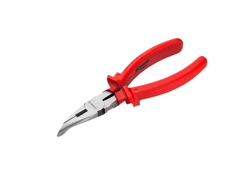 Длинногубцы 180мм Econom  изог.                MATRIX