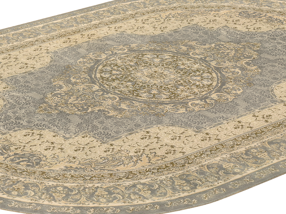 Ковер ELEGANCE LAVIN 060X100 LV027 BLUE ОВАЛ   FARRAHI