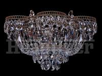 Люстра Ромашка ЗОЛОТО     ХРУСТАЛЬНОЕ НЕБО