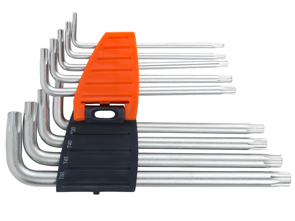 Набор ключей 9шт звездочки Т10-Т150   FIT