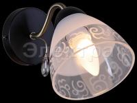 Светильник бра IL 0287-1WSQ-29 BK AB     ELEKTRA