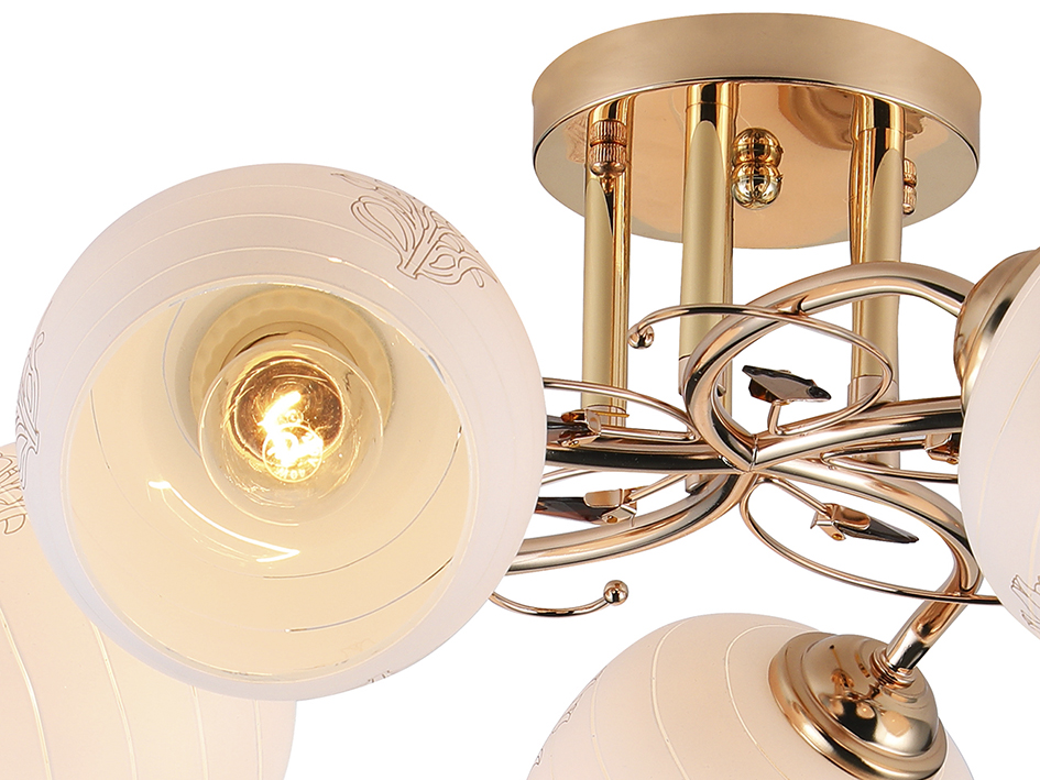 Cветильник 1121/5PL GOLD  ESCADA